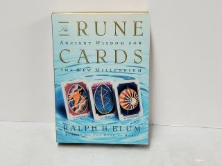 The Rune Cards Ancient Wisdom For The Millennium Ralph H.  Blum