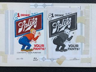 1980 Fleer Chug - A - Can Candy Art Splitz Wacky Packages Gpk’s Topps Gum