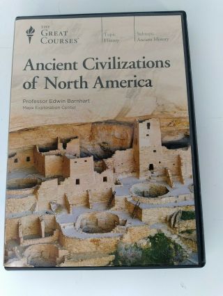 The Great Courses: Ancient Civilizations Of North America Complete Set