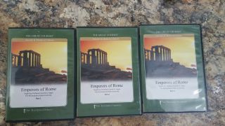 The Great Courses Emperors Of Rome Ancient & Medieval History Dvd Set