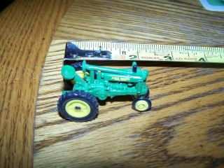 John Deere Toy Tractor Model " Unstyled B " 1/64 Scale