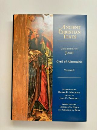 Ancient Christian Texts Commentary On John V 2 Cyril Of Alexandria Hcdj Like -