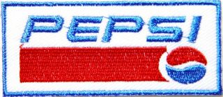 Patch Iron On Applique Pepsi Coca Cola Soft Drink Soda T Shirt Sign Badge Emblem