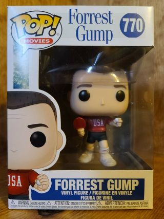 Funko Pop Forrest Gump: Forrest Gump (ping Pong) 770.  Vaulted