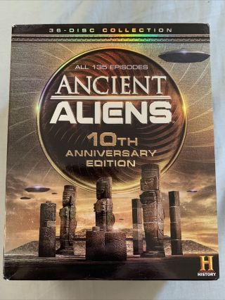 Ancient Aliens Tv Series Complete Season 1 - 10 36 Dvds 10th Anniversary Edition