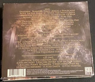 Iced Earth - Live In Ancient Kourion (2013,  Century Media) 2 CD,  DVD 2