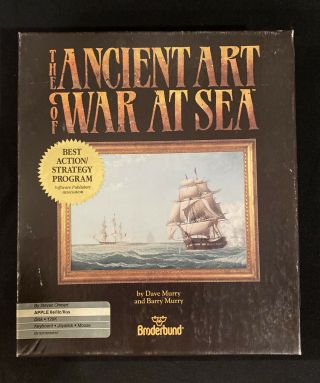 The Ancient Art Of War At Sea Apple Ii Ii,  Iie Iic Iigs 128k 1988
