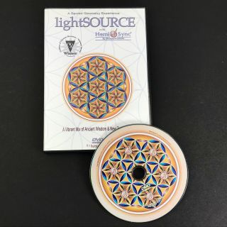 Lightsource W/ Hemi - Sync Sacred Geometry Experience Dvd Ancient Wisdom Tech