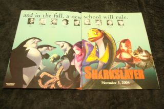 Sharkslayer 2004 Ad Will Smith,  Zellweger,  Angelina Jolie,  Jack Black & Shrek 2