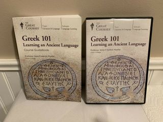 Greek 101 : Learning An Ancient Language (2016,  Dvd) Guidebook And 6 Dvd Set