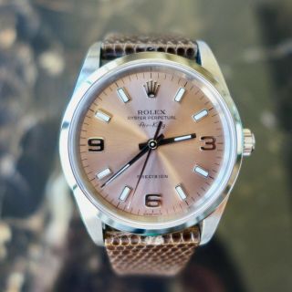 A Gents Vintage 2005 Rolex Oyster " Air - King " Wristwatch In S/steel