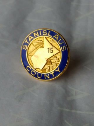 Stanislaus County Employee 15 Year Pin Award California