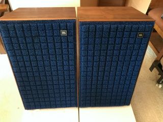 Ultimate Vintage Jbl L100 Speakers,  Boxes/manuals/badges,  Perfect Beauties 1977