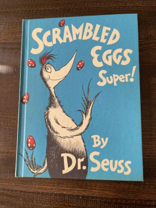 Set Of 5 Dr Seuss Books The Cats Quizzer If I Ran the Zoo Scrambled Eggs Vintage 2