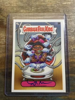 2020 Topps Garbage Pail Kids 35th Anniversary Auto 34 By: David Gross 50/50