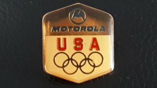 Vintage.  Very Rare 1988 Motorola Lapel Pin.