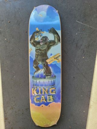 Extremely Rare 1993 Steve Caballero King Cab Powell Peralta Skateboard Deck