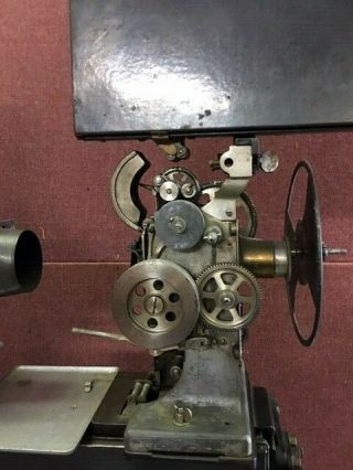 35mm Powers 6B Cameragraph Vintage Silent Film Projector w/Lamphouse & 29 