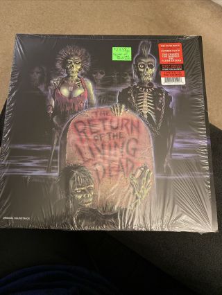 The Return Of The Living Dead By Various Artists (vinyl,  Splatter Vinyl