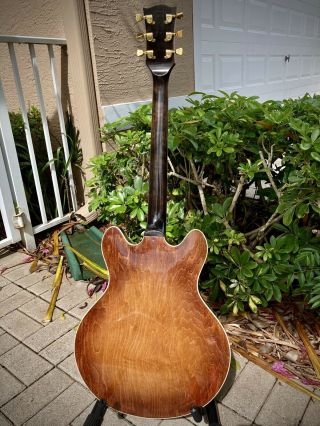 1980 Vintage Gibson ES - 347 Semi - Hollowbody Electric Guitar 4