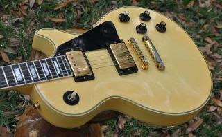 1974 Gibson Les Paul Custom White Cream Vintage 1970 