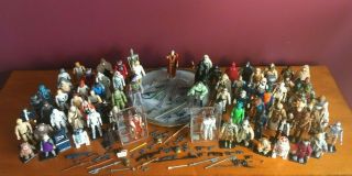 Vintage Star Wars.  First 12/77.  2 Afa Leias.  Every Figure Complete.  Superior Set