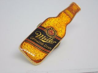 Miller Draft Bottle Vintage Enamel Lapel Pin