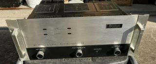 Rare Vintage Mcintosh Mc2200 Power Amplifier 200wpc W/ Rare Rack Mount