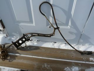 Antique Industrial Faries Swing Arm Wall Mount Dental Lamp 1900 