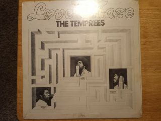 Temprees.  Love Maze Factory Rare Sweet Soul.  R & B Album On Stax