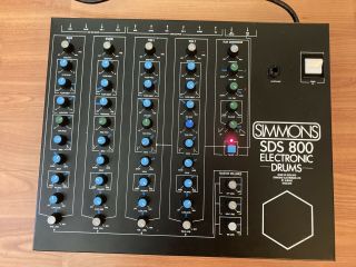 Rare Vintage Simmons Sds 800 Electronic Drums Brain Module Newly