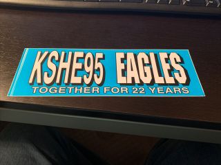 Kshe 95 Eagles Bumper Sticker