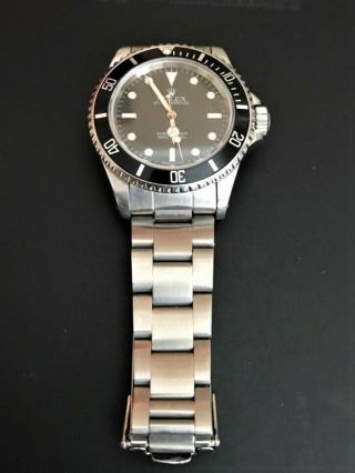 Vintage Rolex Submariner Oyster Perpetual No Date.  Ref W838234.  Model 14060. 2