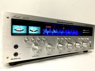 Marantz 2270 Vintage Am/ Fm Stereo Receiver Audiophile Serviced 100 Near
