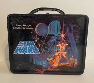 Star Wars A Hope Vintage Tin Lunch Box Collectible