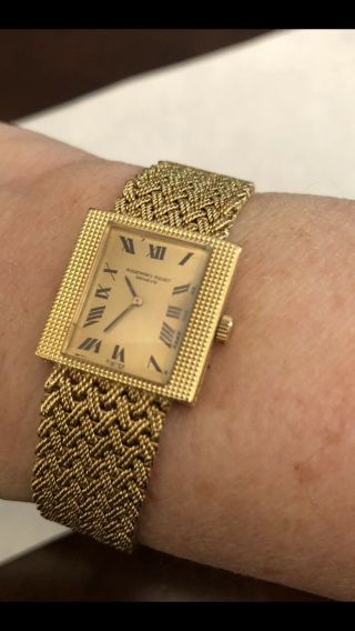 Audemars Piguet Vintage 18k Gold Watch 2