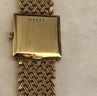 Audemars Piguet Vintage 18k Gold Watch 5