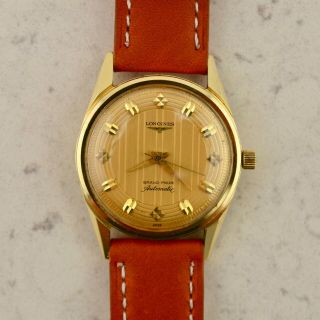 C1962 Vintage Longines Grand Prize Automatic Watch Ref.  2537 - 340 14k Yellow Gold