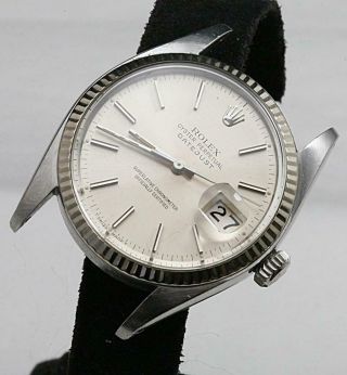 Vintage Rolex Oyster Perpetual Datejust Ref 16014 Automatic Cal 3035 27 Jewels