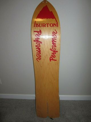 1984 Vintage Burton Performer Snowboard - Shape 5