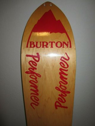 1984 Vintage Burton Performer Snowboard - Shape 6