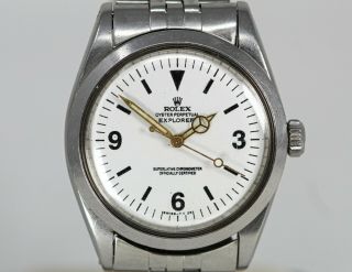 Vintage Rolex Explorer Stainless Steel Automatic Wristwatch Ref.  1016