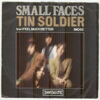 The Small Faces Tin Soldier Mod Dancer Immediate Label Listen