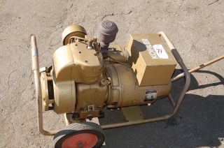 Vintage Kohler 8HP Gas 3Kw Generator 4 - 120 Volt Outlets K181EP 3000 Watts 3MM25 2