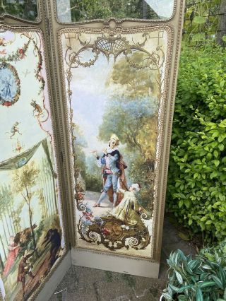 Antique French Room Divider (Paravent) Worldwide 3