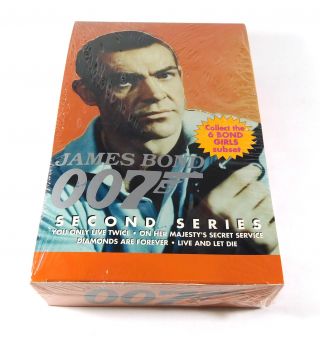 1993 Eclipse James Bond 007 Series 2 Trading Card Box (36 Packs)