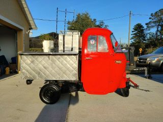 1964 Piaggio Ape Vespa Italian Vintage Food Cart Concession Truck 2