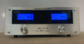 Vintage Marantz 250M Stereo Power Amplifier.  Serviced - 2