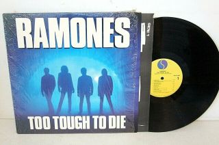 Ramones - Too Tough To Die Lp - Sire,  Nm Vinyl In Shrink W/inner Sleeve