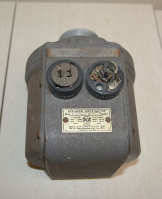 (1) Rare Vintage Rca 1428b Field Coil Compression Driver Speaker Mechanism